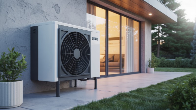 PAC air/eau installée — Thermique & Confort Orvault